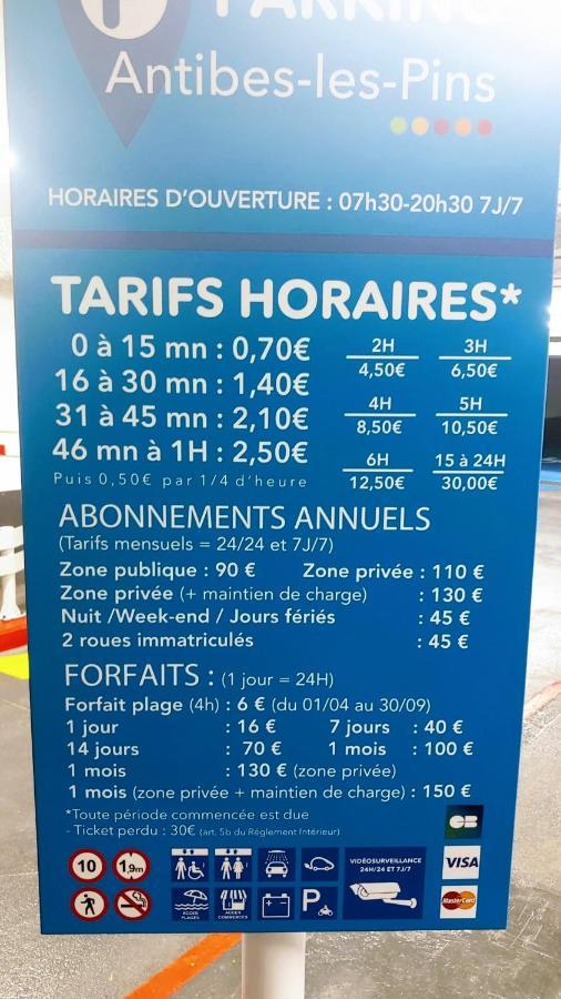 Gloriadali' Antibes Exteriör bild