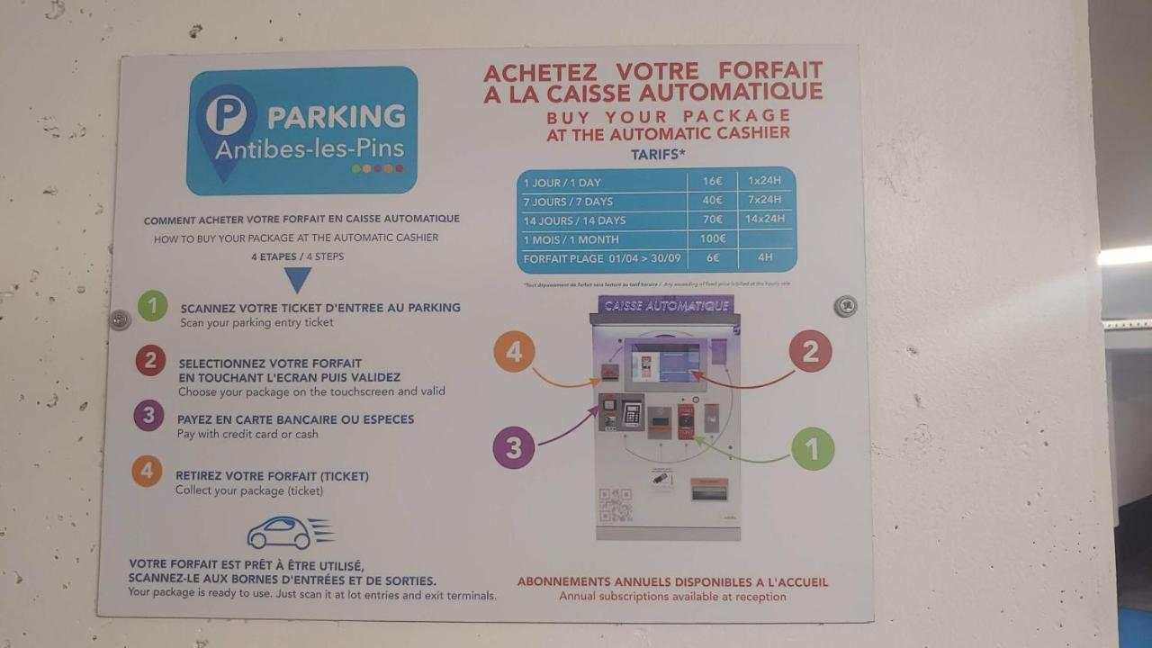 Gloriadali' Antibes Exteriör bild